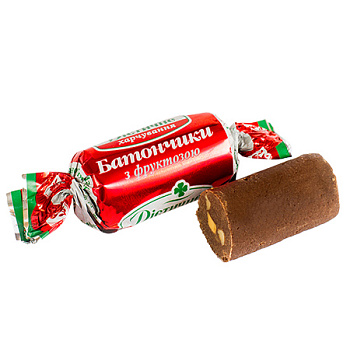 Sweets Batonchiki with fructose